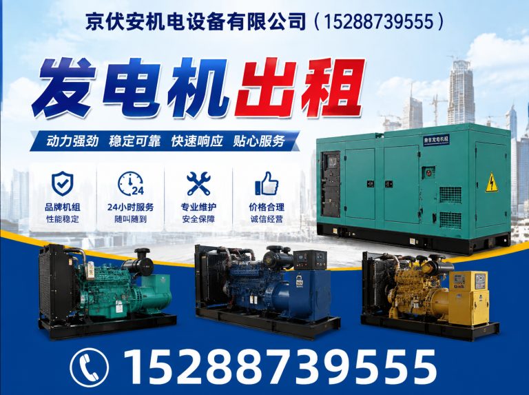 连云港发电机租赁展示图